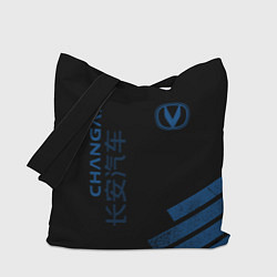 Сумка-шопер Changan, цвет: 3D-принт