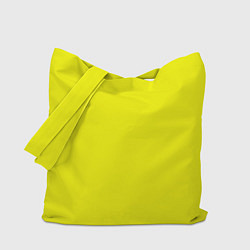 Сумка-шопер Яркий желтый, цвет: 3D-принт