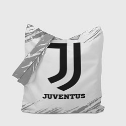 Сумка-шопер Juventus sport на светлом фоне, цвет: 3D-принт