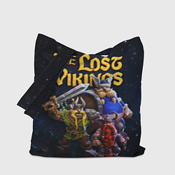 Сумка-шопер The lost vikings - interplay, цвет: 3D-принт
