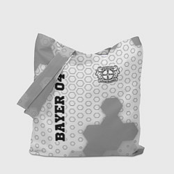 Сумка-шопер Bayer 04 sport на светлом фоне вертикально, цвет: 3D-принт