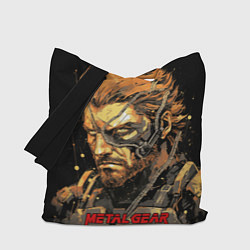 Сумка-шопер Веном Снейк Metal gear game, цвет: 3D-принт