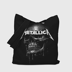Сумка-шопер Metallica - rock group, цвет: 3D-принт