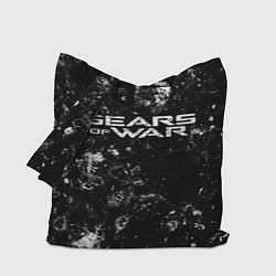 Сумка-шопер Gears of War black ice, цвет: 3D-принт