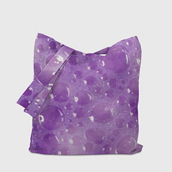 Сумка-шоппер Фиолетовая пена