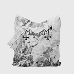 Сумка-шопер Mayhem white graphite, цвет: 3D-принт