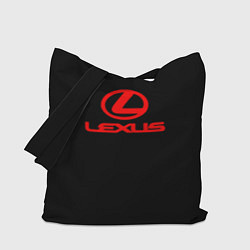 Сумка-шоппер Lexus red logo