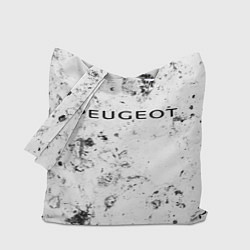 Сумка-шопер Peugeot dirty ice, цвет: 3D-принт