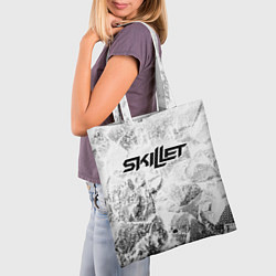 Сумка-шопер Skillet white graphite, цвет: 3D-принт — фото 2