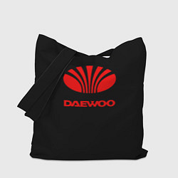 Сумка-шопер Daewoo red logo, цвет: 3D-принт