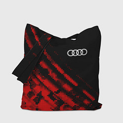 Сумка-шопер Audi sport grunge, цвет: 3D-принт