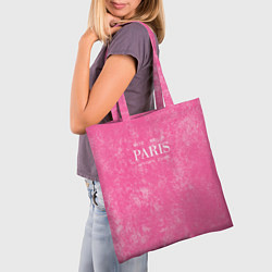 Сумка-шопер Pink Paris, цвет: 3D-принт — фото 2