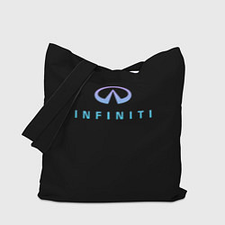 Сумка-шоппер Infiniti logo neon