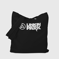 Сумка-шопер Linkin park logo rock music, цвет: 3D-принт