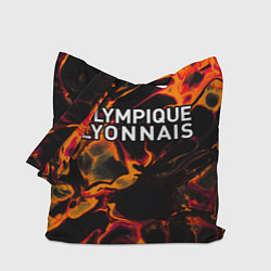 Сумка-шоппер Lyon red lava