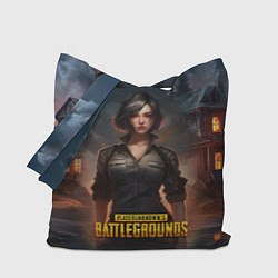 Сумка-шопер PUBG game wallpaper, цвет: 3D-принт