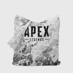 Сумка-шопер Apex Legends white graphite, цвет: 3D-принт