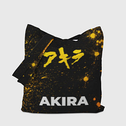 Сумка-шопер Akira - gold gradient по-центру, цвет: 3D-принт