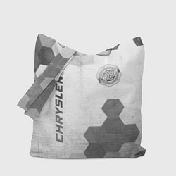 Сумка-шопер Chrysler - white gradient вертикально, цвет: 3D-принт