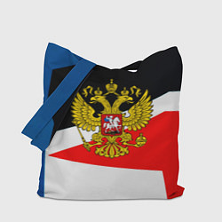 Сумка-шопер Спортивная геометрия герб, цвет: 3D-принт