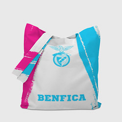 Сумка-шопер Benfica neon gradient style по-центру, цвет: 3D-принт