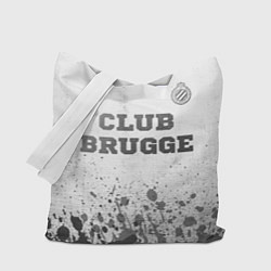 Сумка-шопер Club Brugge - white gradient посередине, цвет: 3D-принт