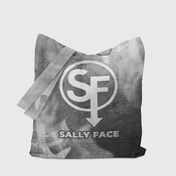 Сумка-шопер Sally Face - grey gradient, цвет: 3D-принт