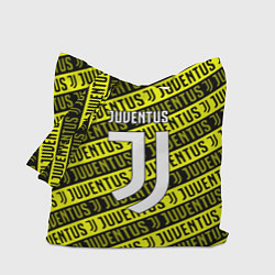 Сумка-шопер Juventus pattern fc, цвет: 3D-принт