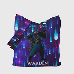 Сумка-шопер Warden Deadlock, цвет: 3D-принт