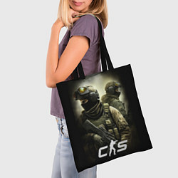 Сумка-шопер CS спецназ, цвет: 3D-принт — фото 2