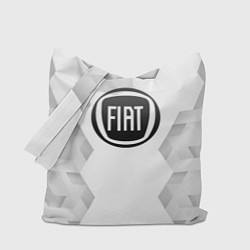 Сумка-шопер Fiat white poly, цвет: 3D-принт