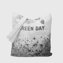 Сумка-шопер Green Day - white gradient посередине, цвет: 3D-принт