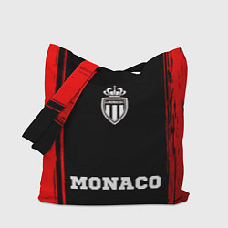 Сумка-шопер Monaco - red gradient по-центру, цвет: 3D-принт