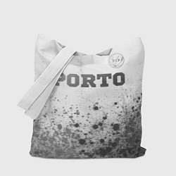 Сумка-шопер Porto - white gradient посередине, цвет: 3D-принт