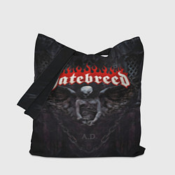 Сумка-шопер Hatebreed hardcore, цвет: 3D-принт