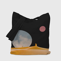 Сумка-шопер Arrakis sandworm Dune, цвет: 3D-принт