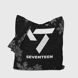 Сумка-шопер Снежный Seventeen, цвет: 3D-принт