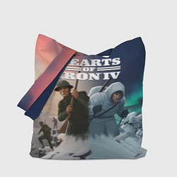 Сумка-шопер Hearts of Iron IV arms against tyranny, цвет: 3D-принт