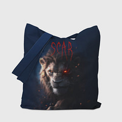 Сумка-шопер The Lion King - Scar, цвет: 3D-принт