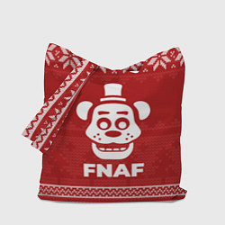 Сумка-шопер Новогодний FNAF, цвет: 3D-принт