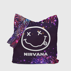 Сумка-шопер Праздничный Nirvana, цвет: 3D-принт