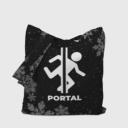 Сумка-шопер Снежный Portal, цвет: 3D-принт