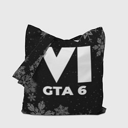 Сумка-шопер Снежный GTA 6, цвет: 3D-принт