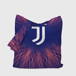 Сумка-шопер Juventus red energy, цвет: 3D-принт