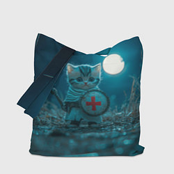 Сумка-шоппер Котенок выходит на тропу войны