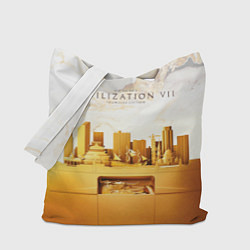 Сумка-шопер Civilization VII, цвет: 3D-принт