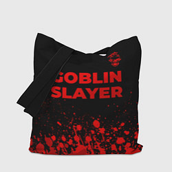 Сумка-шопер Goblin Slayer - red gradient посередине, цвет: 3D-принт