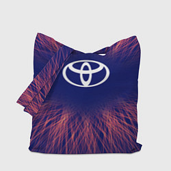 Сумка-шопер Toyota red energy, цвет: 3D-принт