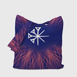 Сумка-шопер Nightwish red energy, цвет: 3D-принт