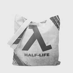 Сумка-шопер Half-Life - white gradient, цвет: 3D-принт